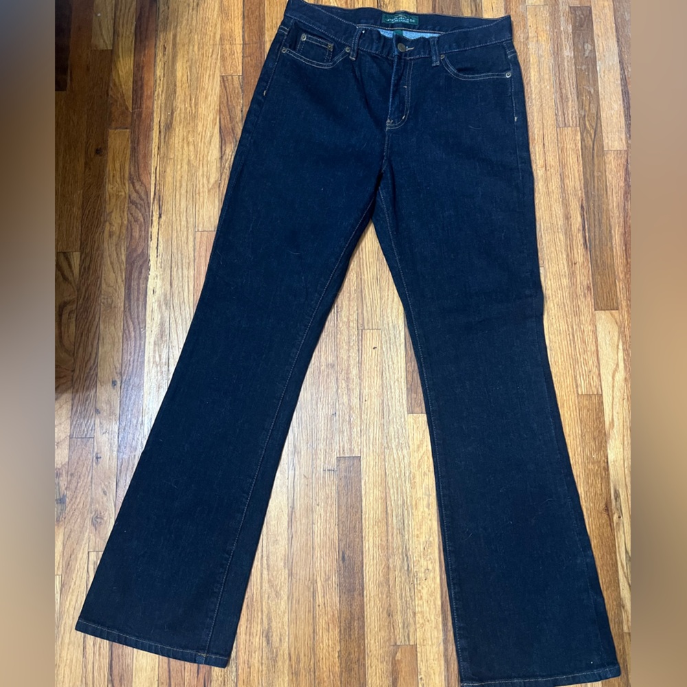 LRL Lauren Jeans Co Boot Cut Stretch Jeans Denim Woman's Size 6